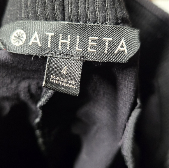Athleta Black Women's Jogger Pants Size 4 - Picture 5 of 5